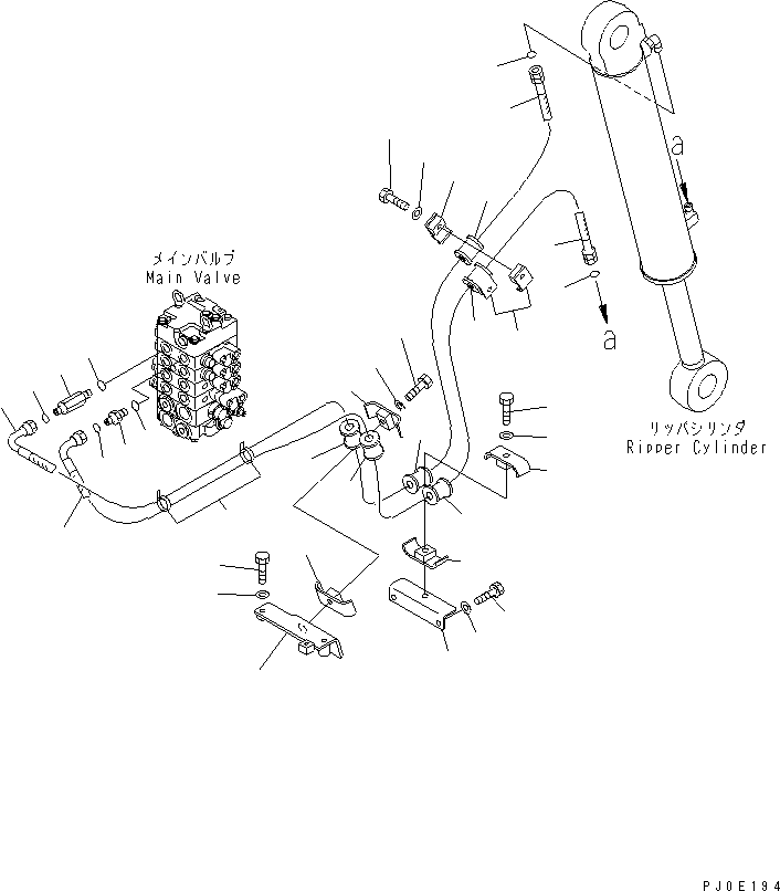 Шланг 02766-B0320 KOMATSU