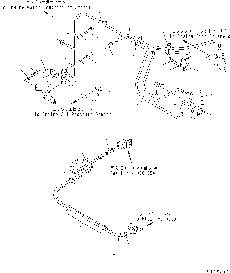 Жгут проводов 22A-06-11140 KOMATSU