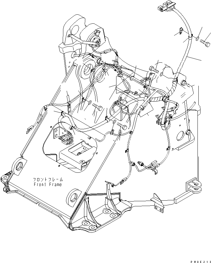 Жгут проводов 424-06-32121 KOMATSU