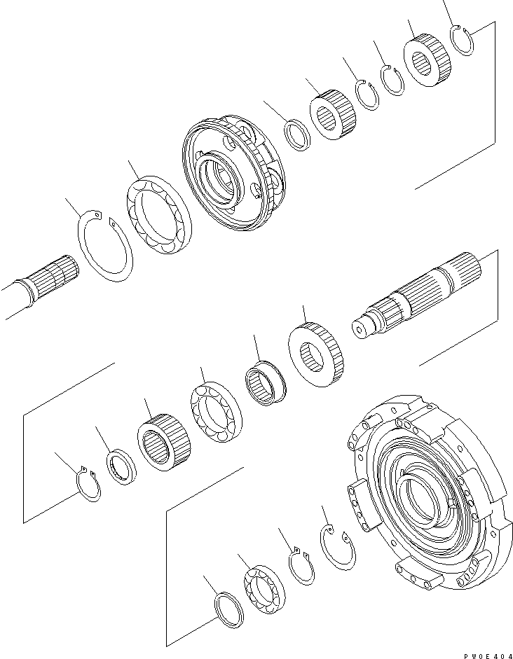 Подшипник 06000-06019 KOMATSU