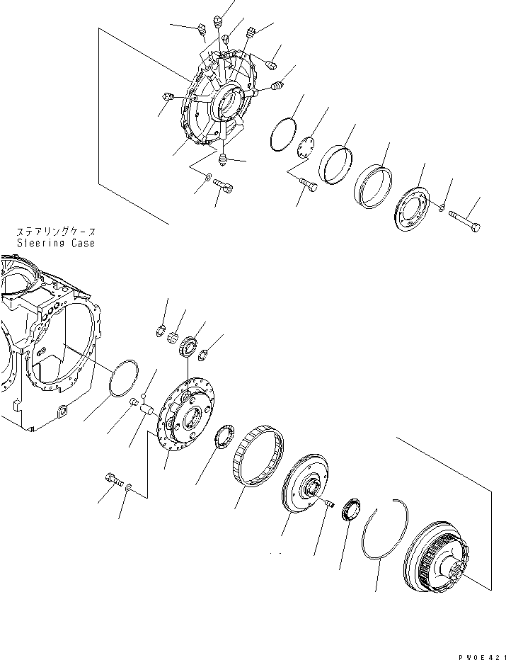 BRAKE ASS'Y (17M-22-00161) KOMATSU