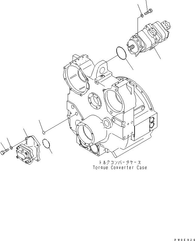 POWER TRAIN ASS'Y (17M-22-40000) KOMATSU