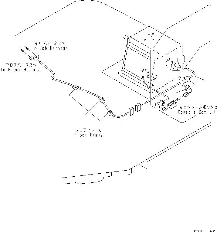 Жгут проводов 416-942-2140 KOMATSU