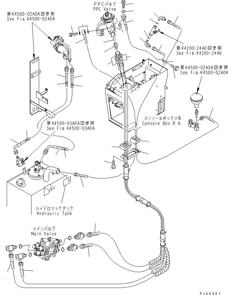 Шланг 416-43-28320 KOMATSU