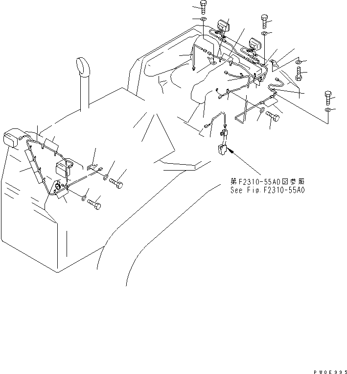 Жгут проводов 14X-06-25151 KOMATSU