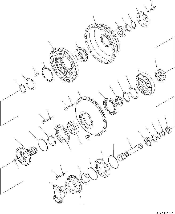 Крышка 711-73-13360 KOMATSU