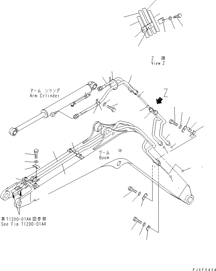 Шланг в сборе 22M-62-17360 KOMATSU