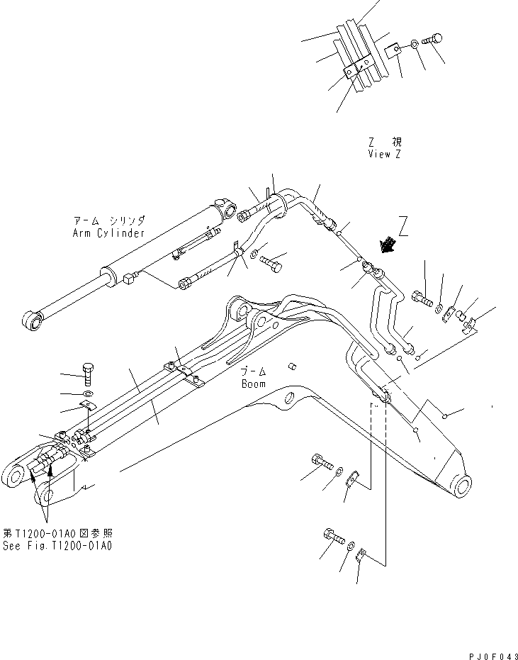 Шланг в сборе 22M-62-16880 KOMATSU