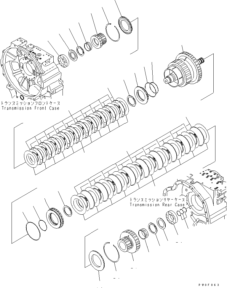 CLUTCH ASS'Y,LOWER 56D-15-12031 KOMATSU