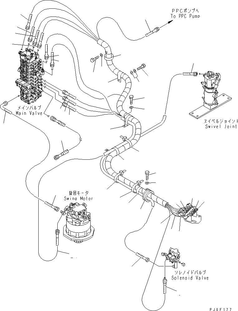 Шланг 22N-910-1340 KOMATSU