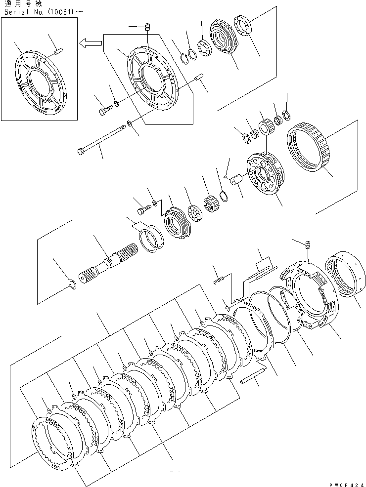 Шестерня 19M-15-12430 KOMATSU