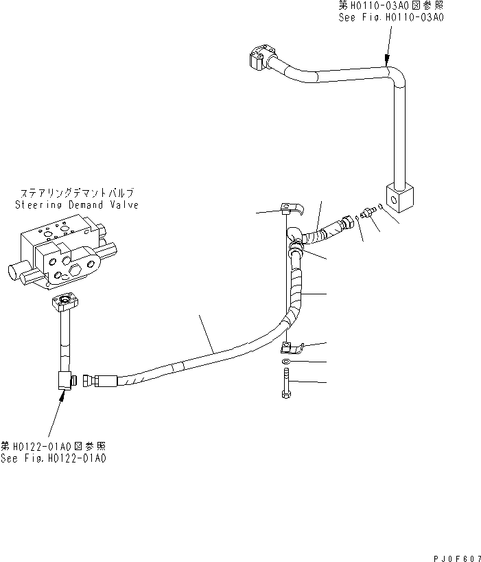 Шланг 424-62-33760 KOMATSU