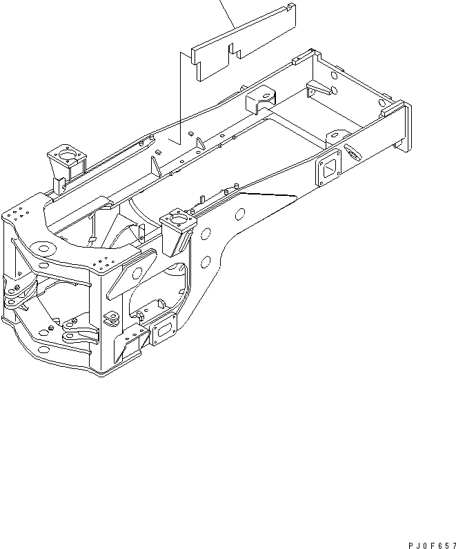 Лист 41K-Z90-2570 KOMATSU