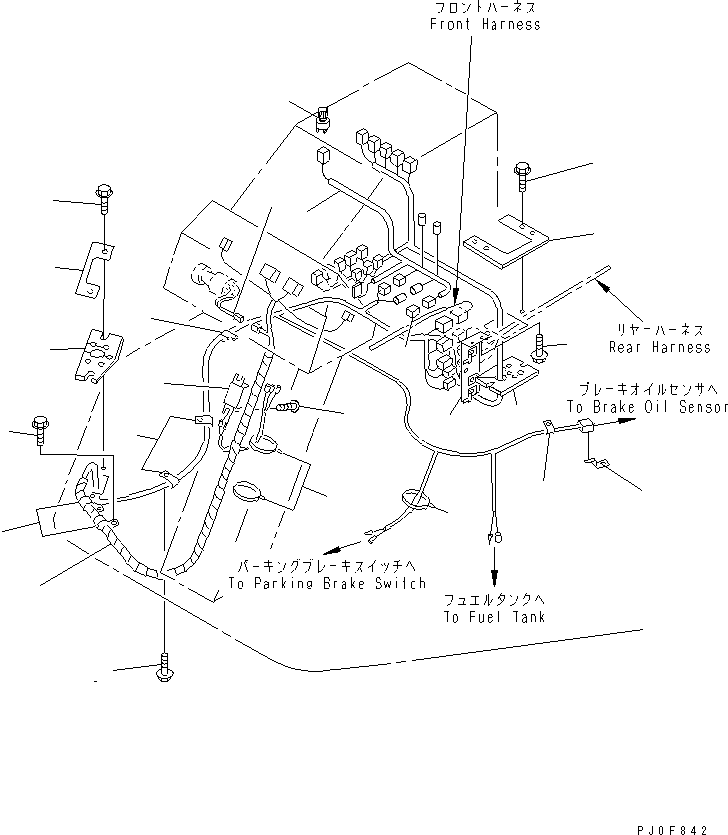 Жгут проводов 415-06-26111 KOMATSU