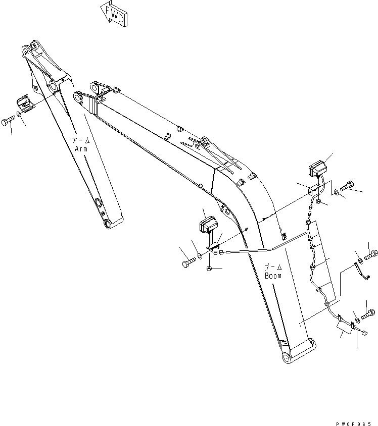 Жгут проводов 21W-06-44430 KOMATSU