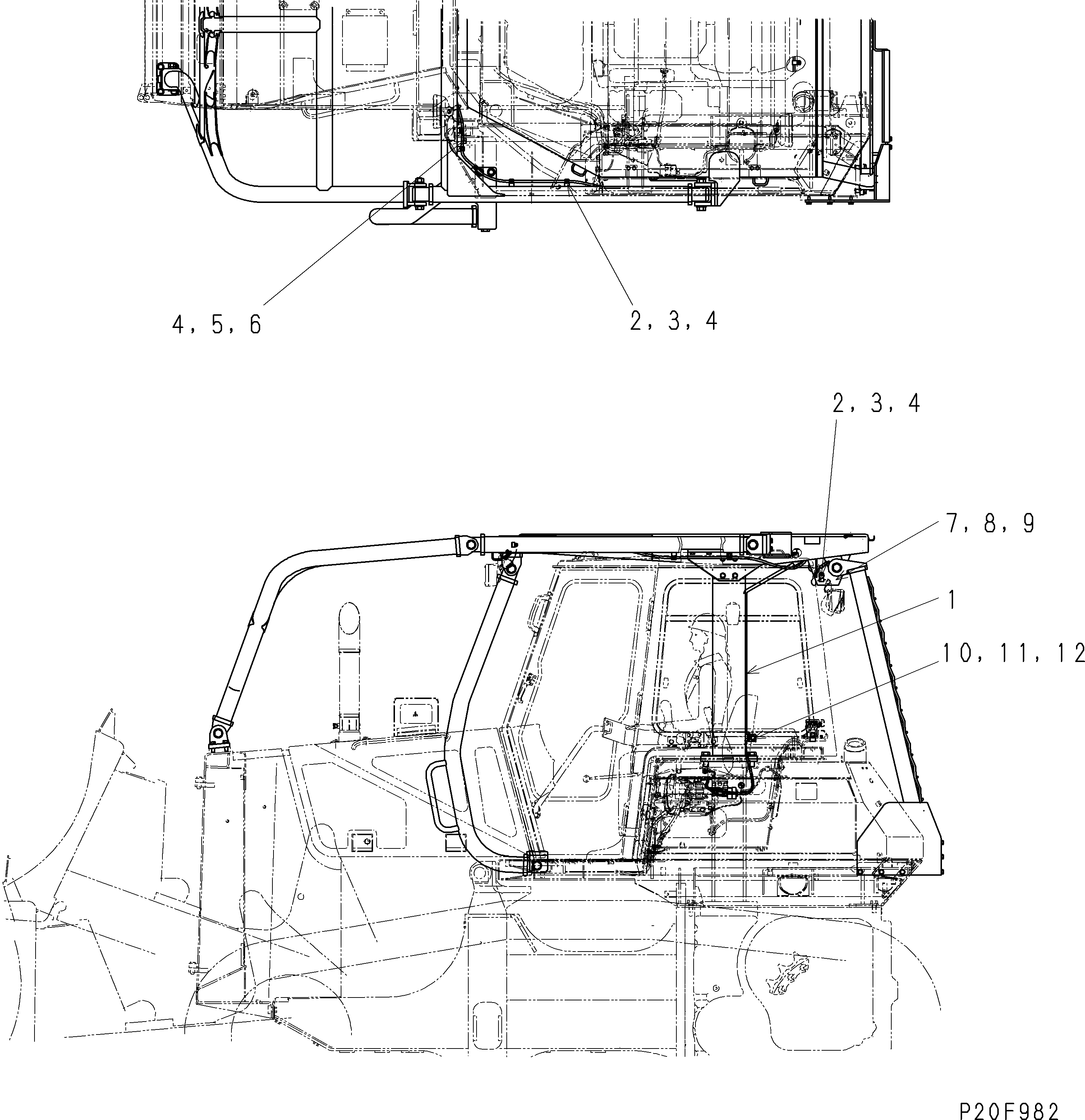 Кронштейн 134-X78-1840 KOMATSU