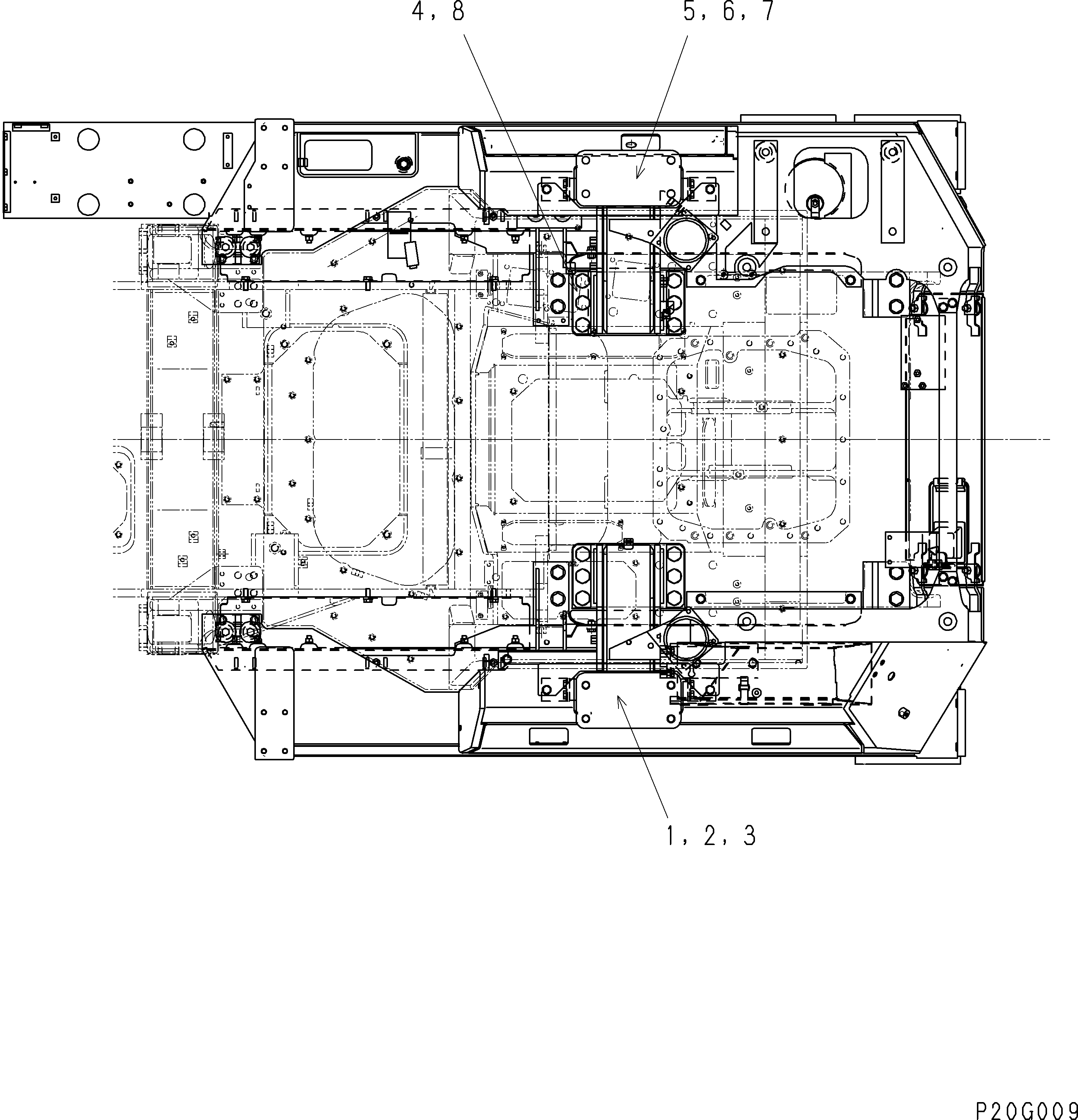 Кронштейн 134-977-1470 KOMATSU