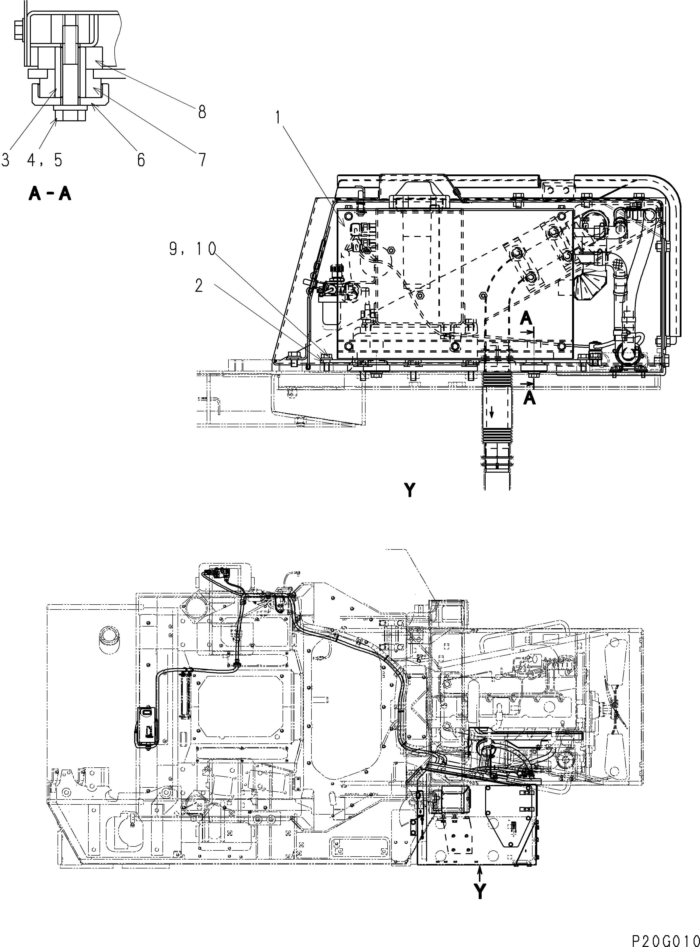 Пластина 134-977-1280 KOMATSU