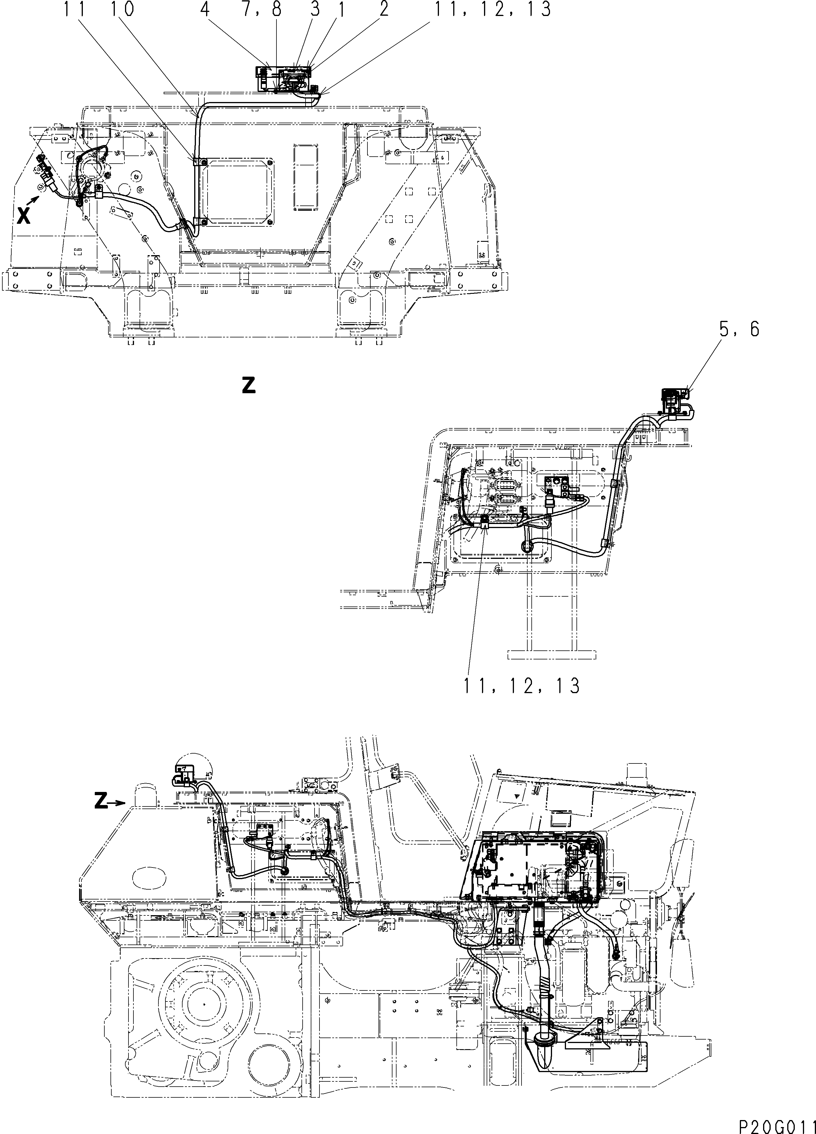 Кронштейн 134-977-1410 KOMATSU