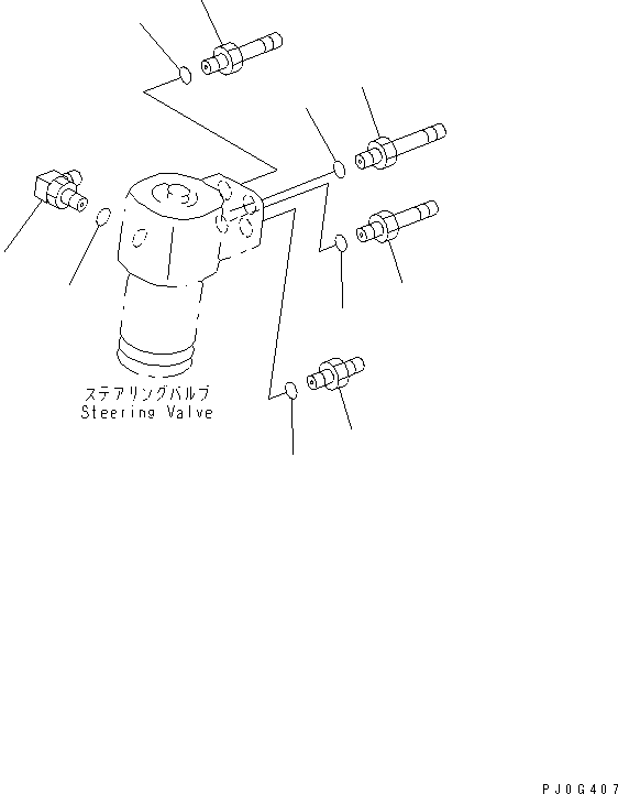 Ниппель 419-62-21810 KOMATSU