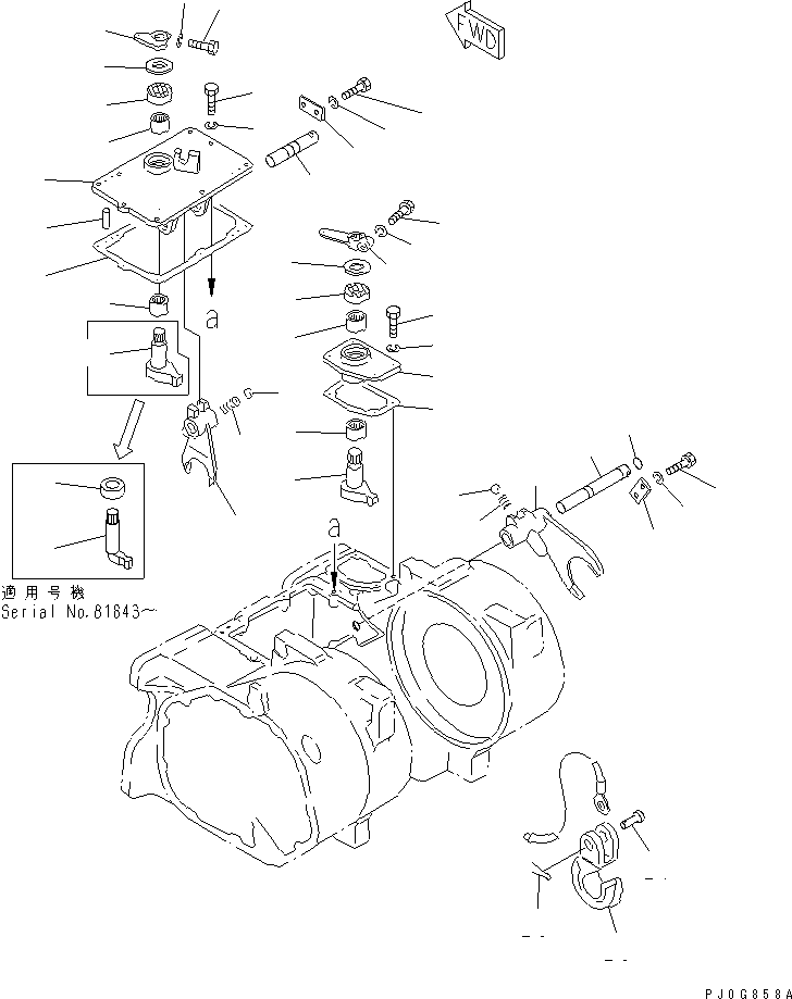 Прокладка 104-Z60-1941 KOMATSU