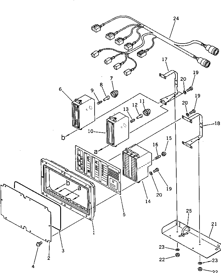 Жгут проводов 7861-02-9101 KOMATSU