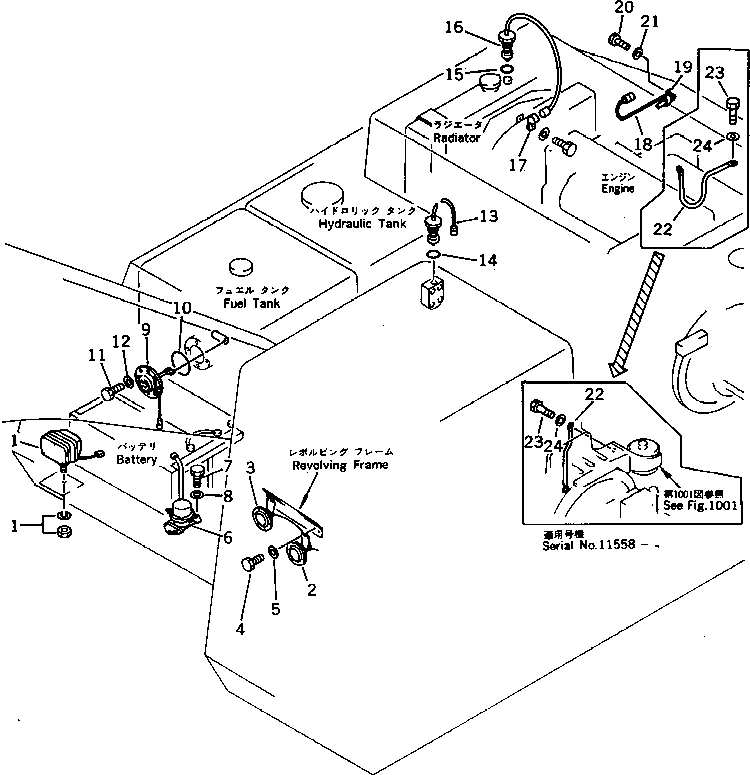 SENSOR,WATER TEMPERATURE (ANALOG) 207-06-31330 KOMATSU