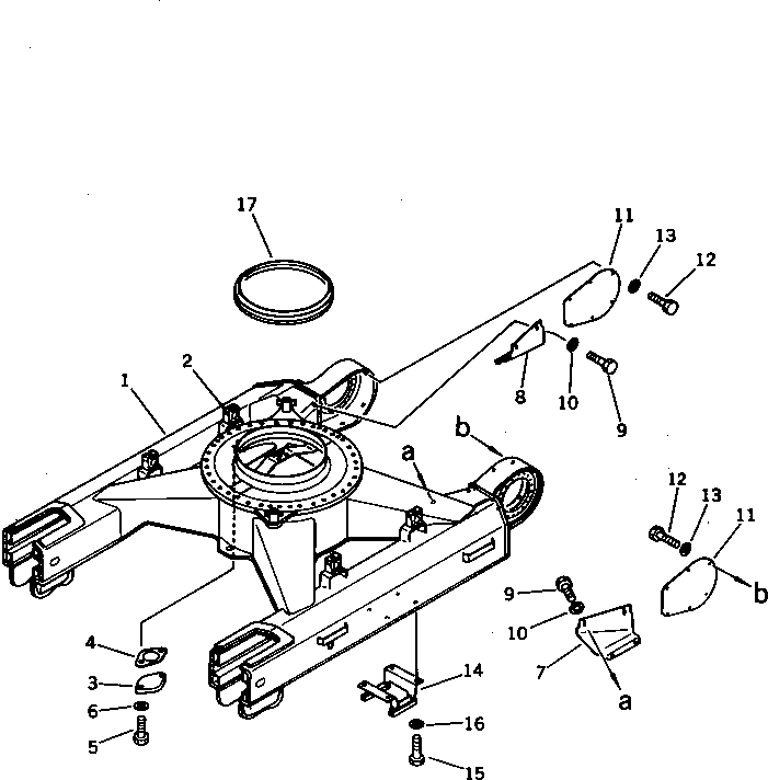 SUPPORT (WELDED) 207-30-31270 KOMATSU