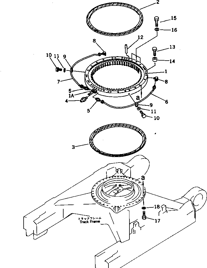 SWING CIRCLE ASS'Y 207-25-00022 KOMATSU