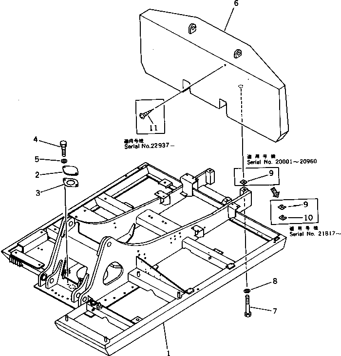 WEIGHT,COUNTER 206-46-44211 KOMATSU