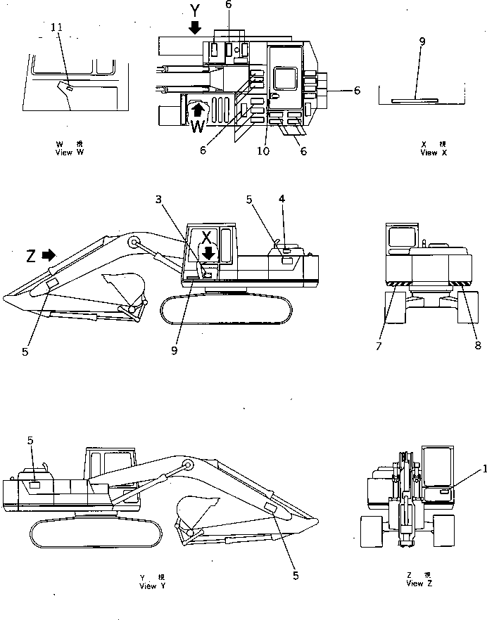Пластина 205-00-74260 KOMATSU