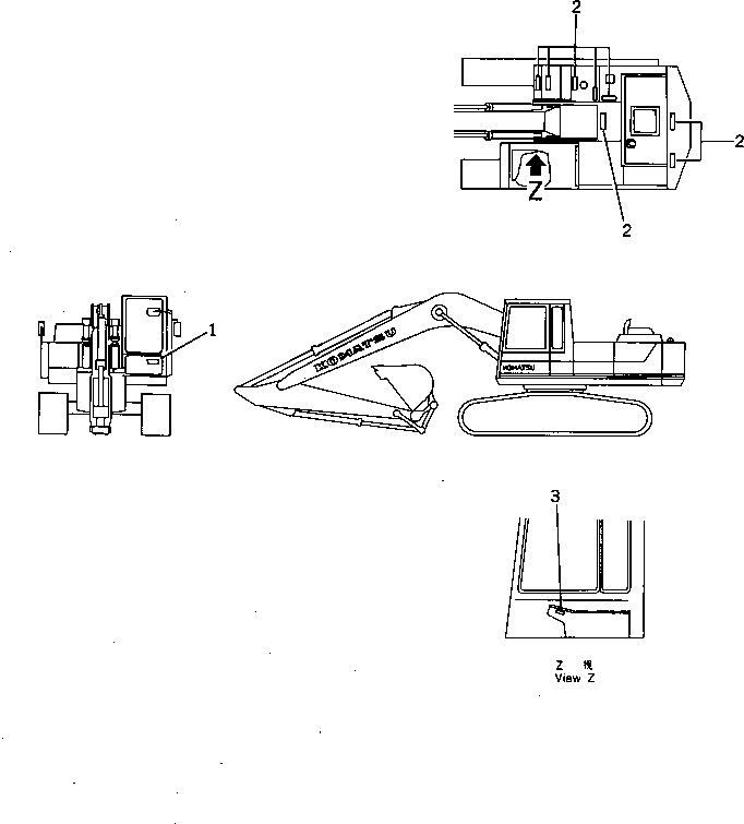 Пластина 205-00-71550 KOMATSU