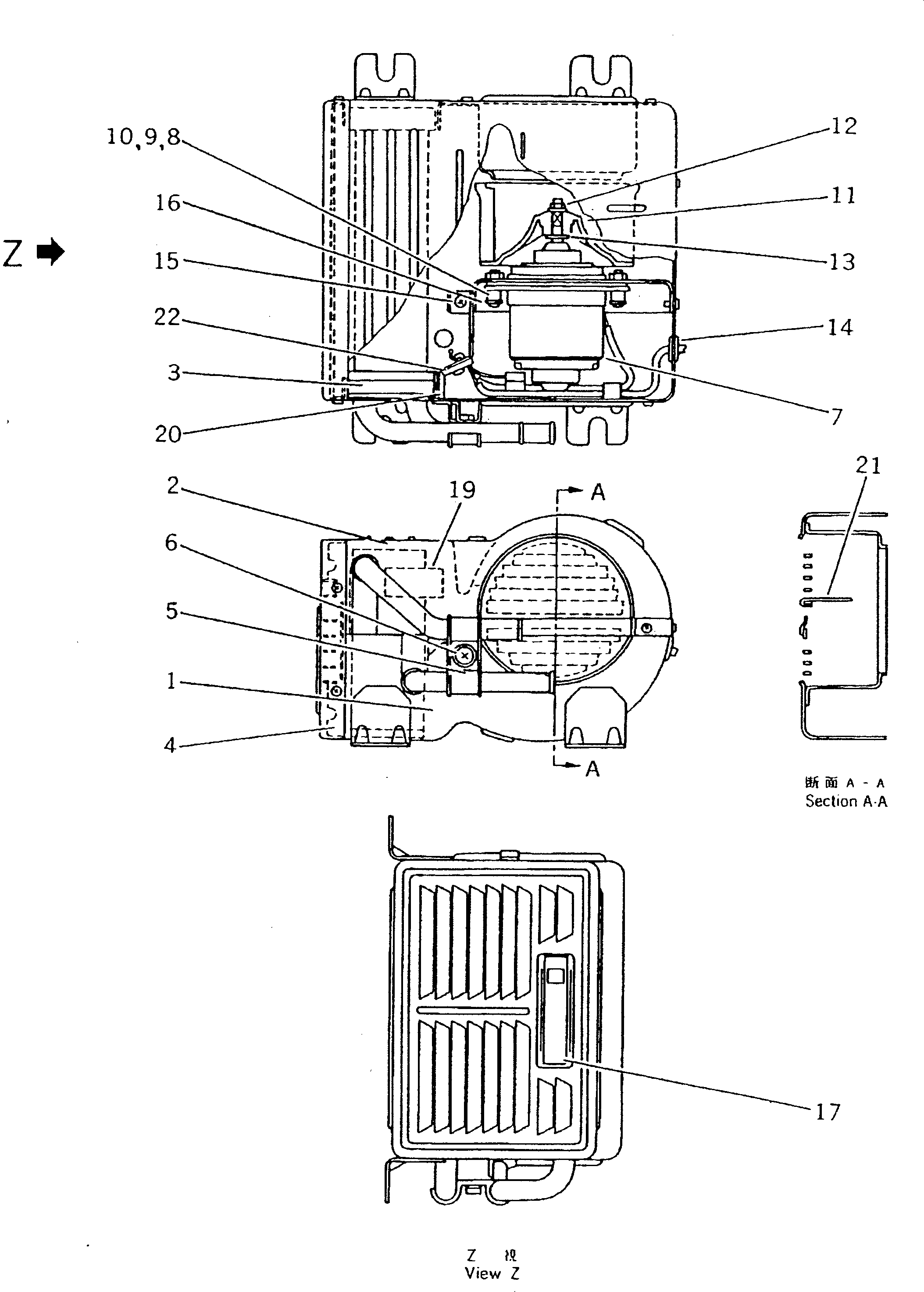 OPERATION MANUAL,(NOT SHOWN) ND034003-0010 KOMATSU