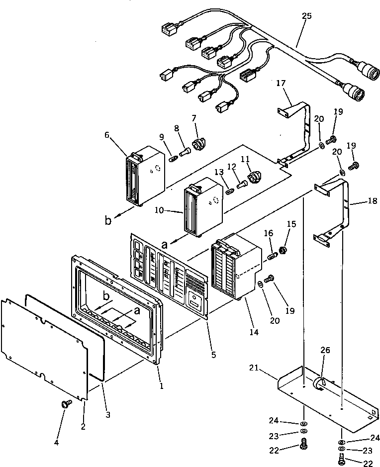 Жгут проводов 7861-03-9100 KOMATSU