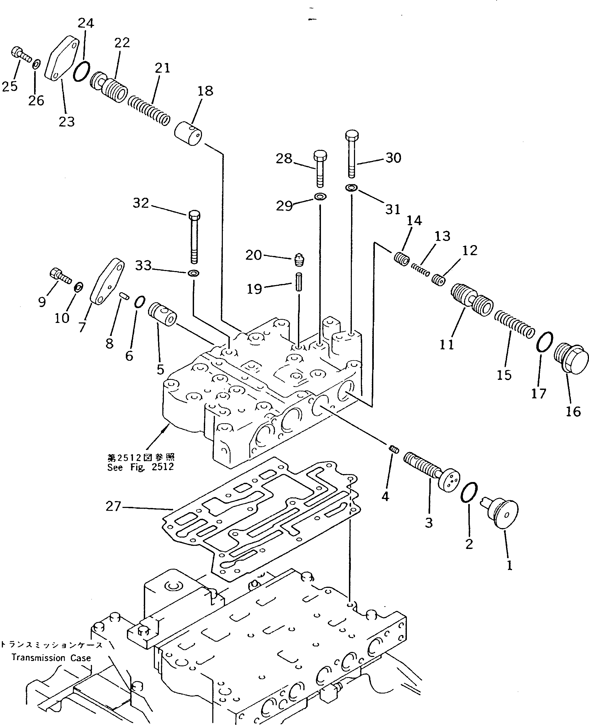 Клапан 198-15-25630 KOMATSU