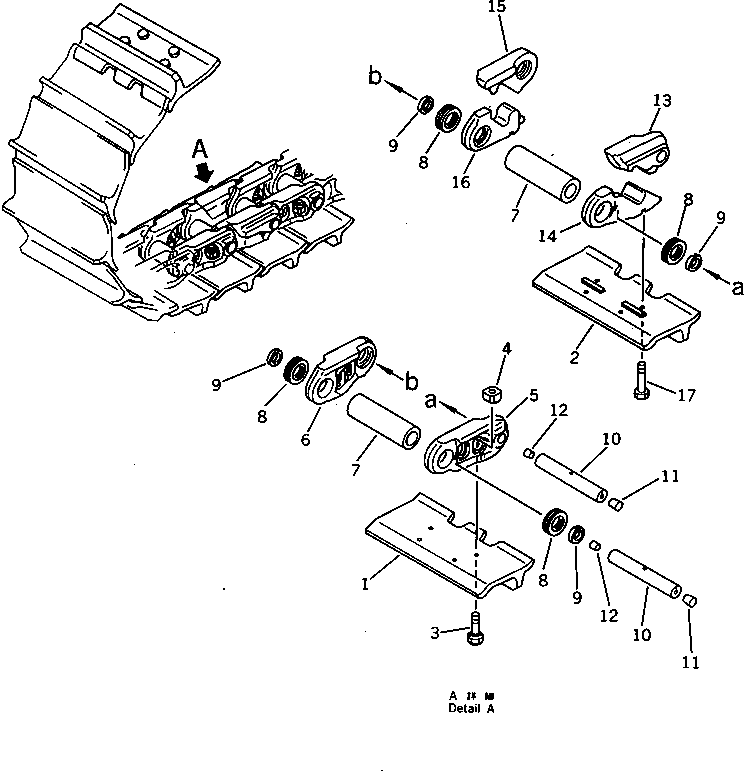 SHOE,TRACK, REGULAR 198-32-31380 KOMATSU