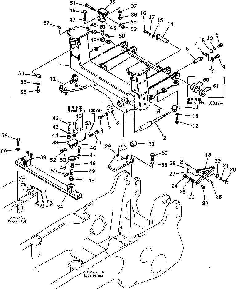 Резиновый элемент 175-01-31120 KOMATSU
