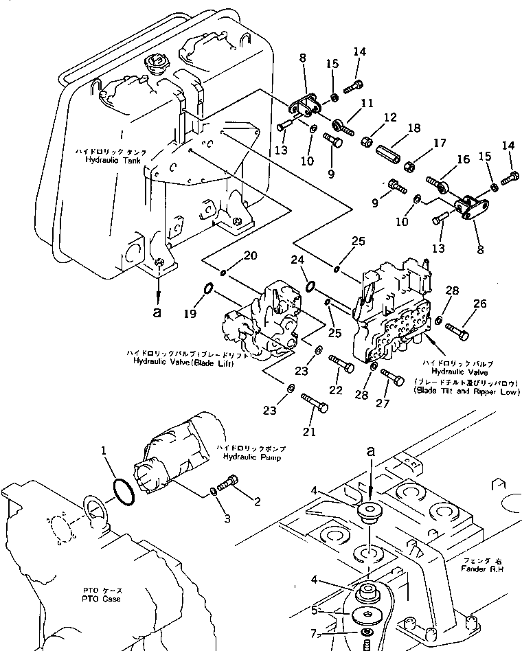 Гайка 198-60-31270 KOMATSU