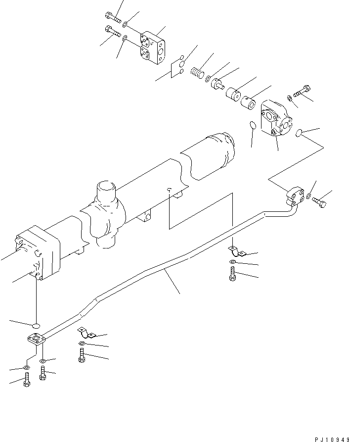 Упорное кольцо 195-63-14360 KOMATSU
