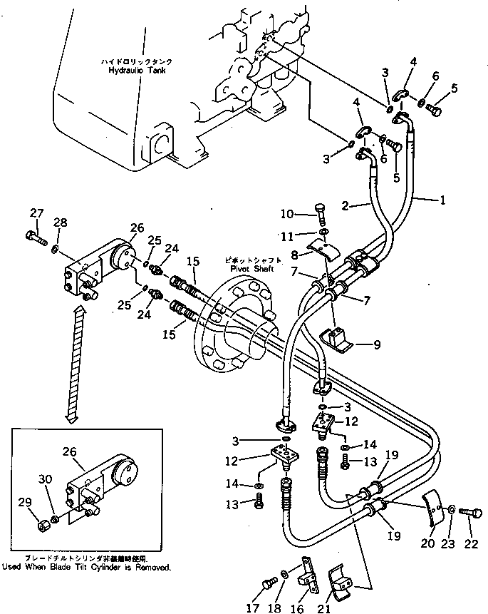 Хомут 198-61-32550 KOMATSU