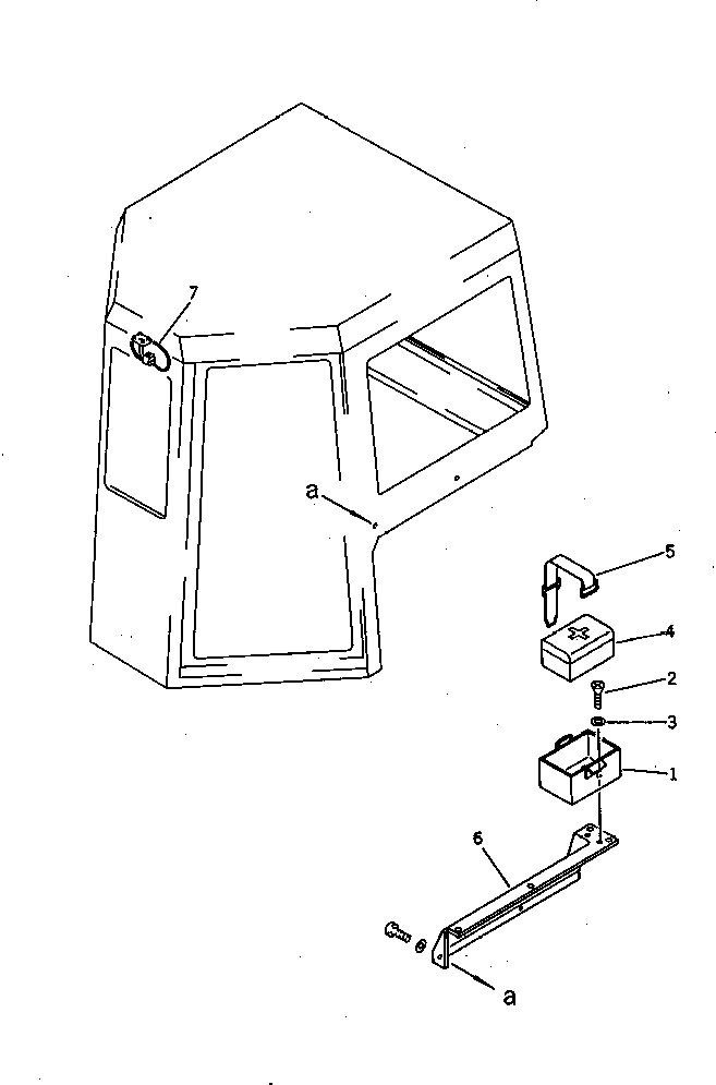 Панель 154-Z11-1320 KOMATSU