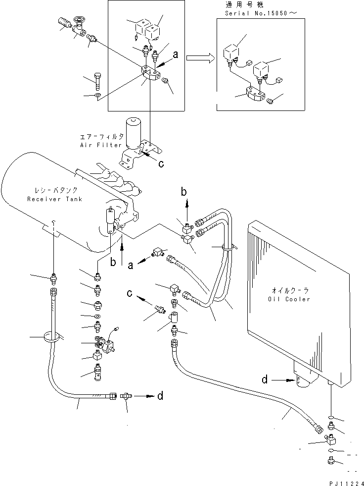 Соединительный штуцер 07321-10400 KOMATSU