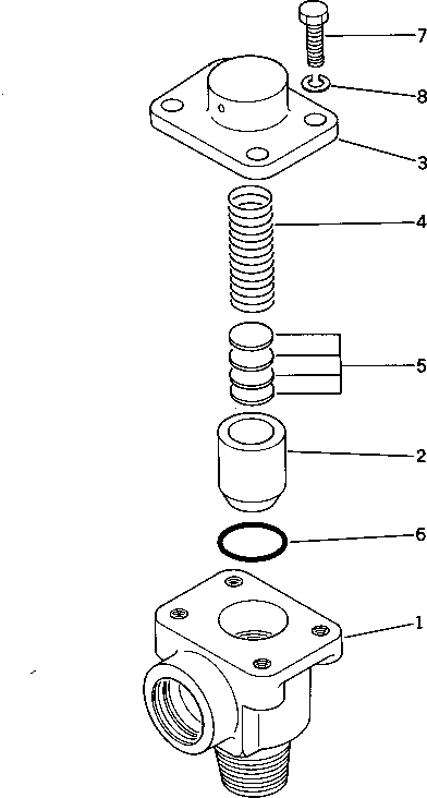 Уплотнительное кольцо круглого сечения M710170025280 KOMATSU