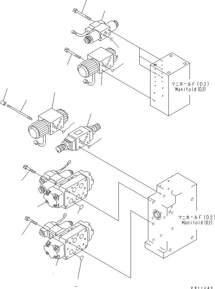SOLENOID VALVE A. 22S-60-12801 KOMATSU