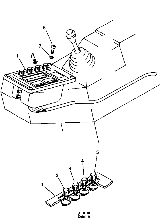 OLSS GROUP,(3-STAGE SELECTOR MODE) (\8\209-60-X1000) KOMATSU