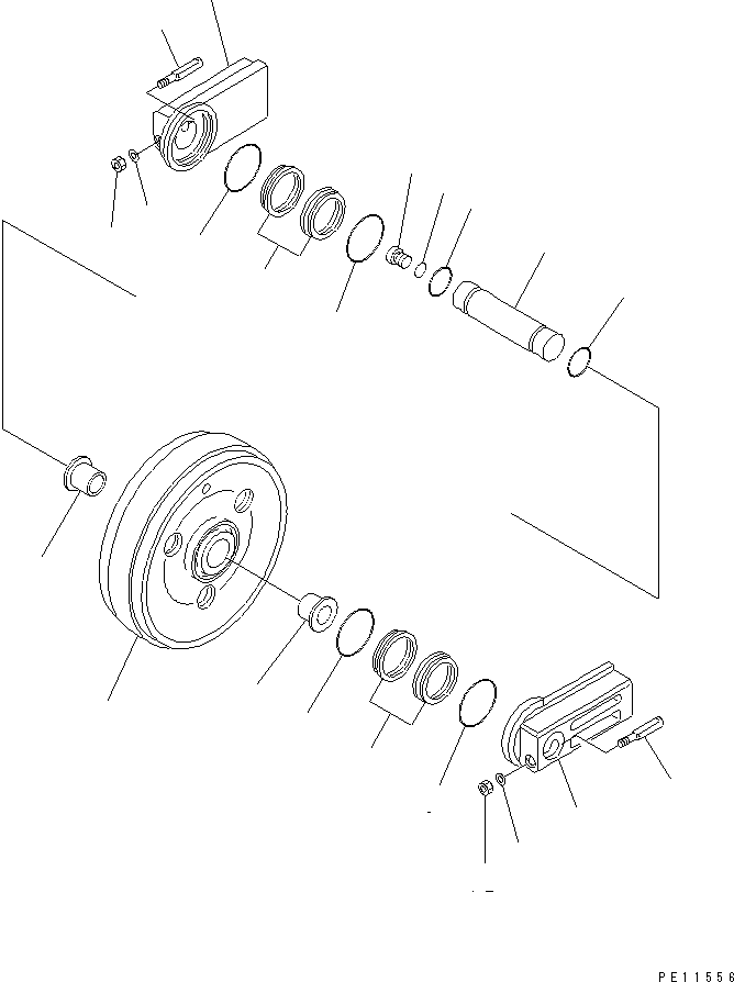 Уплотнительное кольцо в сборе 110-27-00220 KOMATSU