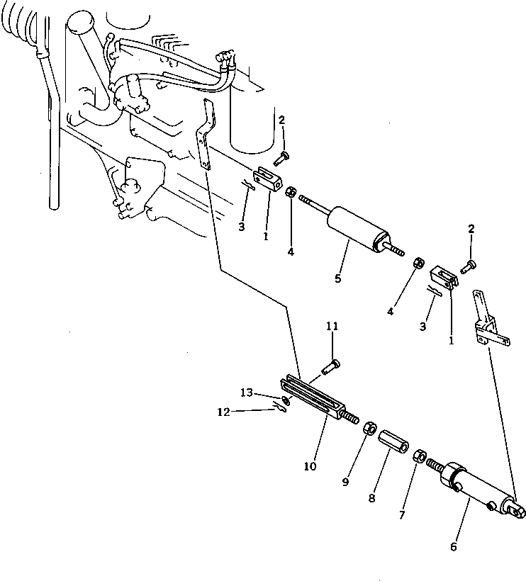 AUTO DECELERATION G. (\8\209-06-X1300) KOMATSU