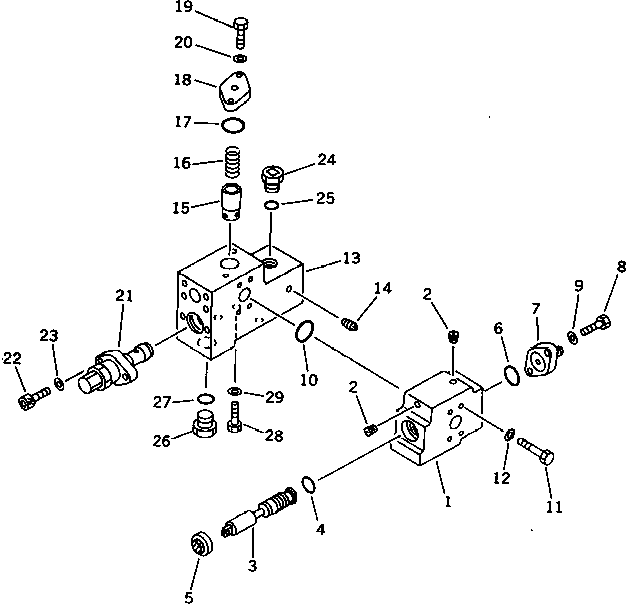 Клапан \0\701-30-67121 KOMATSU