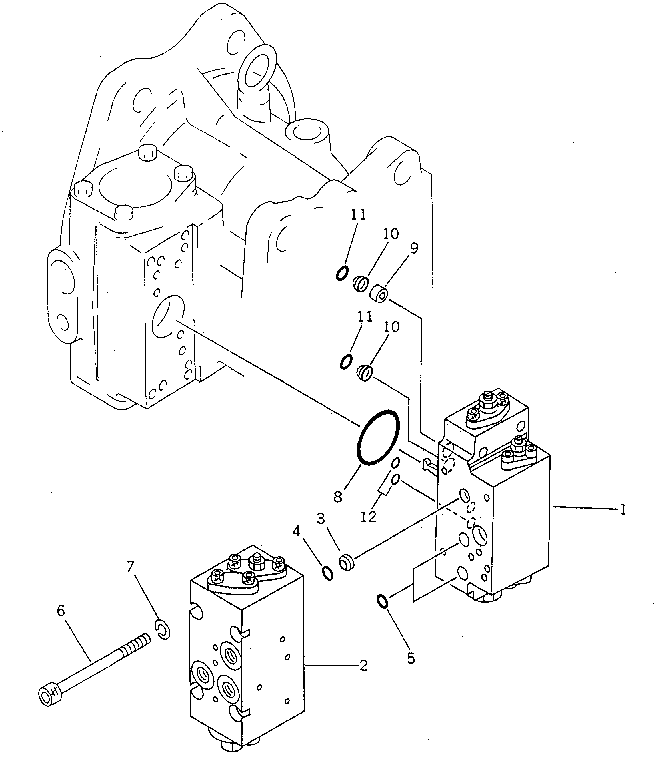 SERVO VALVE ASS'Y 708-17-07110 KOMATSU