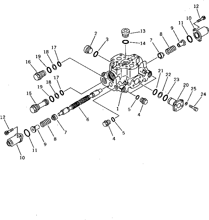 Фланец 700-93-11340 KOMATSU